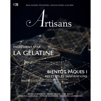 Stephane Glacier ART20 ARTISANS n°20 Boulangers, pâtissiers, chocolatiers, glaciers - Stephane Glacier - French Artisan Magazine
