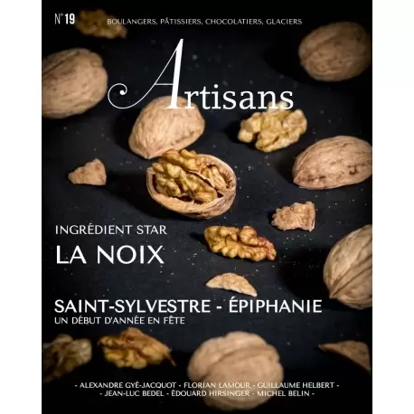 Stephane Glacier ART19 ARTISANS n°19 Boulangers, pâtissiers, chocolatiers, glaciers - Stephane Glacier - French Artisan Magazine