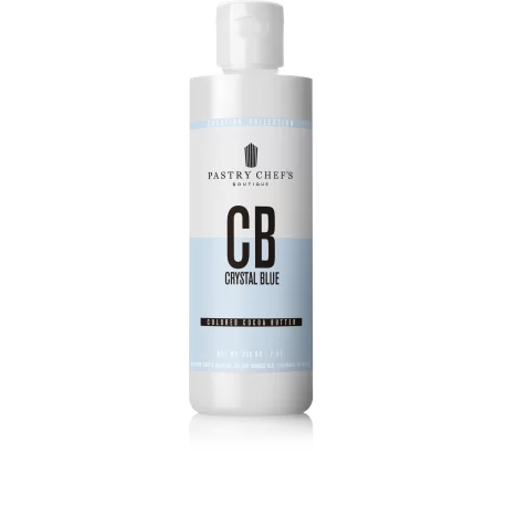 Pastry Chef's Boutique PCCCB-CB Crystal Blue - Pastel Creation Colored Cocoa Butter - 7oz - 200 gr. Pastel Creation Colored C... Pastry Chef's Boutique PCCCB-CB Crystal Blue - Pastel Creation Colored Cocoa Butter - 7oz - 200 gr. Pastel Creation Colored C...