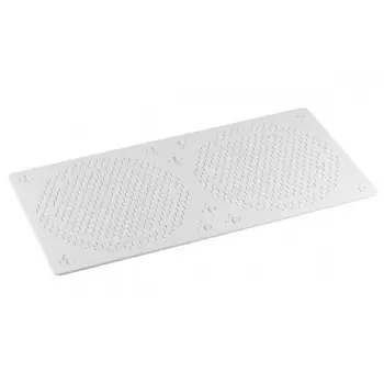 Silikomart Professional Silicone Alveole 9 Textured Decoration Mat