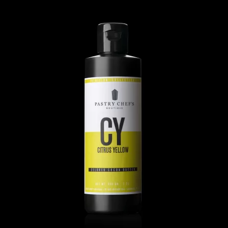 Citrus Yellow - INTUITION Colored Cocoa Butter - Citrus Yellow - 7oz - 200 gr. Citrus Yellow - INTUITION Colored Cocoa Butter - Citrus Yellow - 7oz - 200 gr.