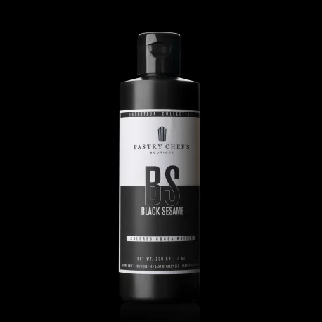Black Sesame - INTUITION Colored Cocoa Butter - Black Sesame - 7oz - 200 gr.
