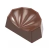 Polycarbonate Chocolate Peacock Shape Mold by Davide Comaschi - 38.5x26x14.5mm - 14.5g - 2x8 cavity layout - 275x135x24mm