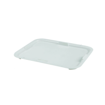 Pastry Chef's Boutique 01868 Lid For 20 Liters Plastic Rectangular Dough Paste Container REF 01862 Bannetons and Proofing Bas...