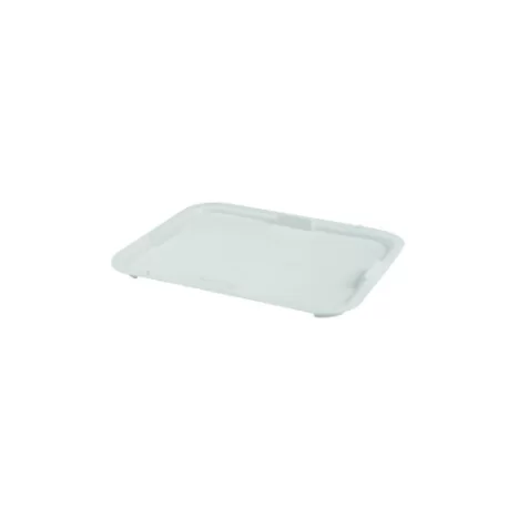 Pastry Chef's Boutique 01868 Lid For 20 Liters Plastic Rectangular Dough Paste Container REF 01862 Bread and Dough Containers