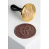 Martellato 20FH31S Martellato Small LOVE Stamp Chocolate Decoration Tool by Frank Haasnoot - 3cm Chocolate Stamps