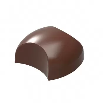 Chocolate World CW12027  Polycarbonate "The Taster" Chocolate Mold by Lana Orlova Bauer - 34.5 x 29.5 x 17 mm - 13.5gr - 3x7 ...