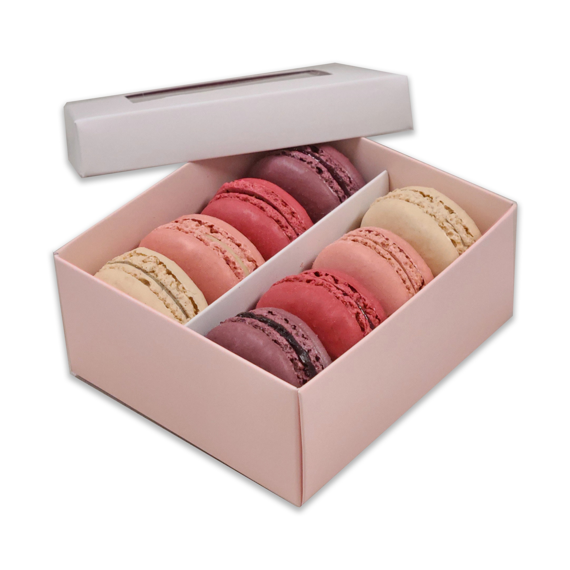 macaron 6 Pack light green macarons | apple white chocolate