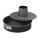 Matfer Bourgeat 340216 Matfer Bourgeat Exopan® Non-Stick Spring Form Molds - Diameter/Height 10”, 2 1/2” Springform Pans