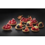 Matfer Bourgeat Exopan® Steel Non-Stick Plain Round Tartlet Mold - Dimensions: 5/13″ x 1 3/4″ -Pack of 25