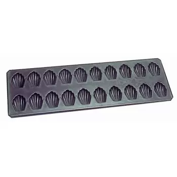 Matfer Bourgeat 310730 Matfer Bourgeat Exopan Nonstick Madeleine Pan - 70 mm Madeleines - 12 Cavity - 190x360 mm Madeleine & ...