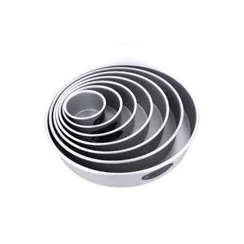 Fat Daddio's PRD-42 Round cake pan solid bottom 4"x2" Round Cake Pans