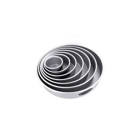 Fat Daddio's PRD-42 Round cake pan solid bottom 4"x2" Round Cake Pans