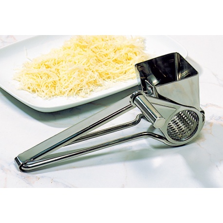 Matfer Bourgeat 215437 7-7/8L Stainless Steel Rotary Cheese