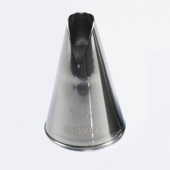 Martellato BX9990 Stainless Steel Saint Honore Tip Nozzle - 10mm St Honore and Tourbillon Pastry Tips