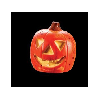 Martellato 90-3301 Thermoformed 3D Halloween Pumpkin Chocolate Mold - 110x95x45mm Thermoformed Chocolate Molds