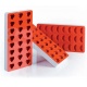 Martellato SG 03 Martellato Jellies Heart Jelly Silicone Mold - 34 x 30 x 18 mm - 24 Cavity Silicone Candy Molds