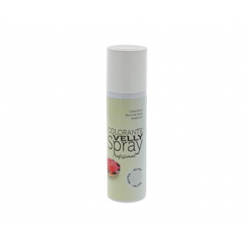 Pastry Chef's Boutique P13474 	Velvet Effect Coloring Spray - 250 ml - White  Spray Coloring