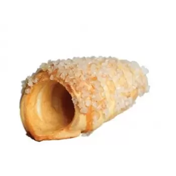 Pastry Chef's Boutique PCB20599 Cream Horn Mini Pastries - 2.5'' - 112 Pieces Cream Horns & Cannolis