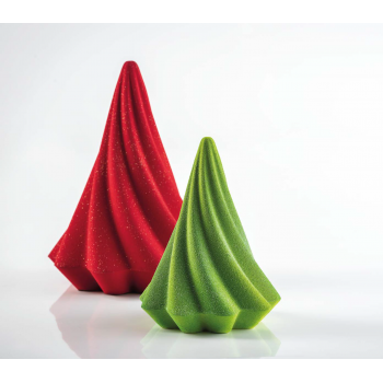 Pavoni Thermoformed Mold - TWIRL - Christmas Trees 150x200mm  - 250g