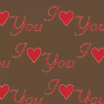 Chocolate World L91003 Chocolate Transfer Sheets - I Love You - 135 x 275 mm - 20 sheets Chocolate Transfer Sheets