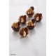 Chocolate World CW12035 Polycarbonate Flattened Sphere Chocolate Mold by Martin Diez - 30 x 30 x 14.5 mm - 8.5gr - 3 x 8 cavi...