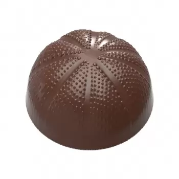 Chocolate World CW12032 Polycarbonate The Uni (Sea Urchin) by the Dutch Pastry Team Chocolate Mold - 30 x 30 x 17 mm - 10.5gr...