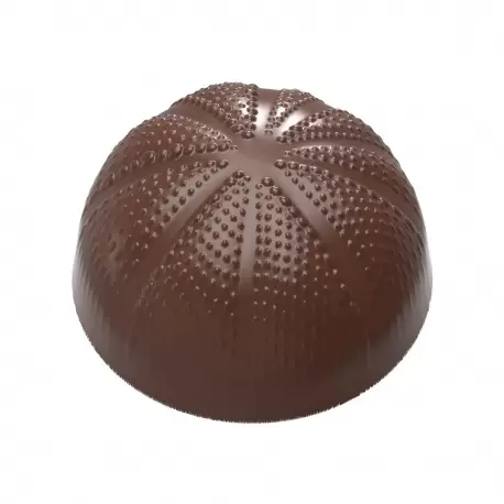 Chocolate World CW12032 Polycarbonate The Uni (Sea Urchin) by the Dutch Pastry Team Chocolate Mold - 30 x 30 x 17 mm - 10.5gr...