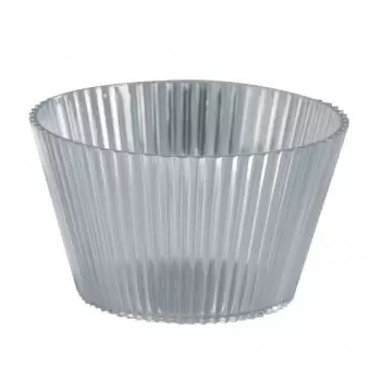 Martellato 60P00200 Plastic Disposable Gelato Cup - Transparent - 120 mL - Pack of 100 Plastic Mini Cups and Bowls