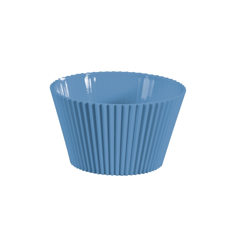 Martellato 60P00102 Plastic Disposable Gelato Cup Blue 70 mL