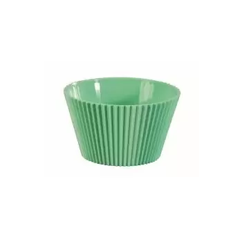Martellato 60P00109 Plastic Disposable Gelato Cup - Green - 70 mL - Pack of 100 Plastic Mini Cups and Bowls