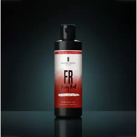 Fiery Red - Renaissance Collection Colored Cocoa Butter - 7oz - 200 gr. Fiery Red - Renaissance Collection Colored Cocoa Butter - 7oz - 200 gr.