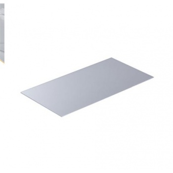 Clear Rectangular Polycarbonate Display Shelf for Chocolates - 16.5 x 22.5 x 0.2 cm