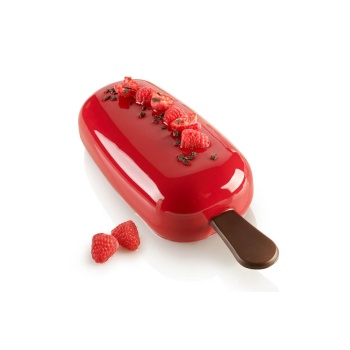 Silikomart 20.439.87.0065 Silikomart Stecco 01 XXL Ice Cream Cake Pop Mold - 95 x 185 x 58 mm - 765 mL Ice Cream Molds