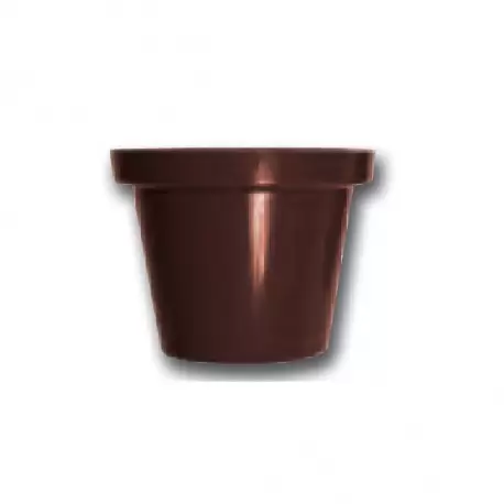Polycarbonate Chocolate Flower Pot Mold for Chocolate Lollipop Mold - Ø 52 x 40mm - 4 x 2 cavity - 275 x 135 mm