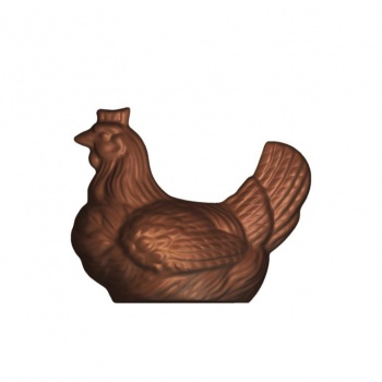Polycarbonate Chocolate Spring Chicken Mold - 140x114mm
