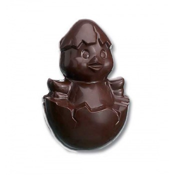 Polycarbonate Chocolate Spring Chicken Mold - 140 x 114mm
