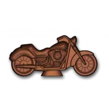 Cabrellon 17047 Polycarbonate Chocolate Motorcycle Mold - 200 x 93 mm - 275 x 135 mm Object Mold