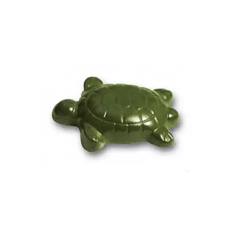 Polycarbonate Chocolate Turtle Mold - 50 x 35 x 12 mm - 3x6 cavity - 275 x 175 mm - 11gr