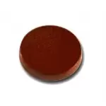 Cabrellon 6447 Polycarbonate Chocolate Round Palet Florentine Mendiant Mold Ø49x4 mm - 4x3 Cavity - 9 gr - 275x175x24 Traditi...