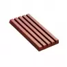 Martellato MA2023 Polycarbonate Chocolate Tablet Bars Mold - KIT - 138 x 69 h 11 mm - 100gr - 3 cavity Tablets Molds