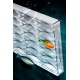 Pastry Chef's Boutique PCB-26001 Polycarbonate Chocolate Tropical Fish Mold - 63.4 x 27 x 24 mm - 6 x 4 cavity - 11gr - 275 x...