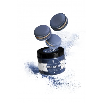 Pastry Chef's Boutique EC50-TB Tifblue Blueberry - Elegance Collection Powder Food Color for French Macarons - Tifblue Bluebe...