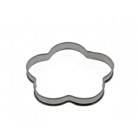 Pastry Chef's Boutique 06660 Stainless Steel Daisy Circle Tart Ring - Ø 20 – h 2.5 cm Other Shaped Rings