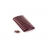 Silikomart Tritan Polycarbonate Cupola-T Chocolate Bar Mold by Pal Occhipinti - 153x74.7x14mm - 3 cavity