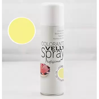Velvet Effect Coloring Spray - 250 ml - Yellow