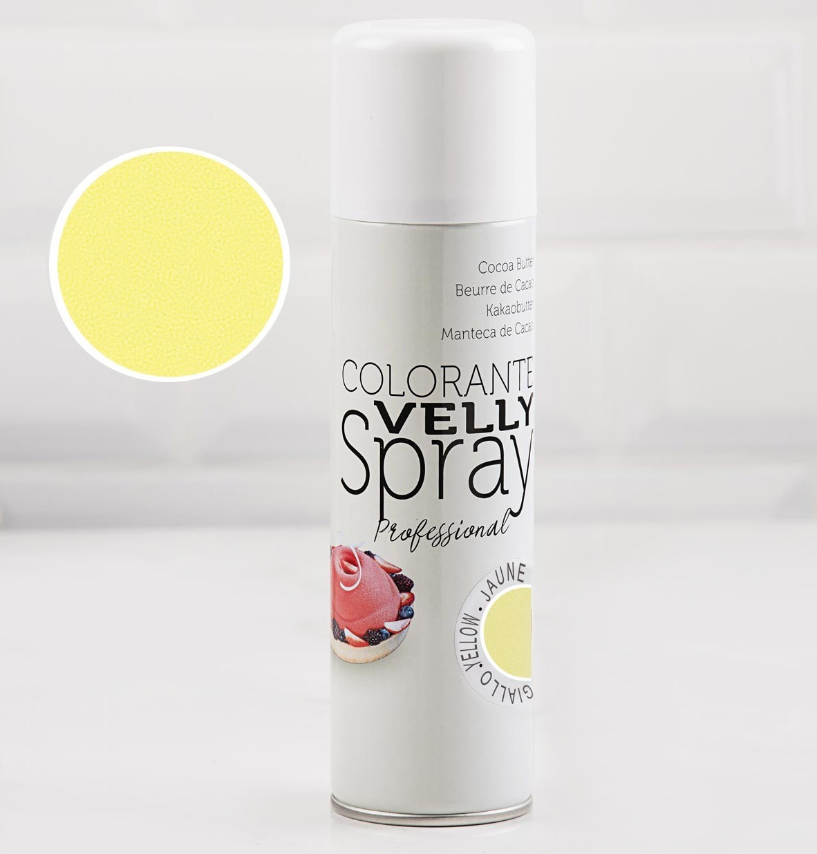 Pastry Chef's Boutique P13473 Velvet Effect Coloring Spray - 250 ml...
