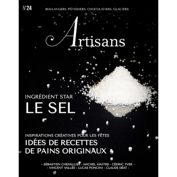 Stephane Glacier ART24 ARTISANS n°24 Boulangers, pâtissiers, chocolatiers, glaciers - Stephane Glacier - French Artisan Magazine