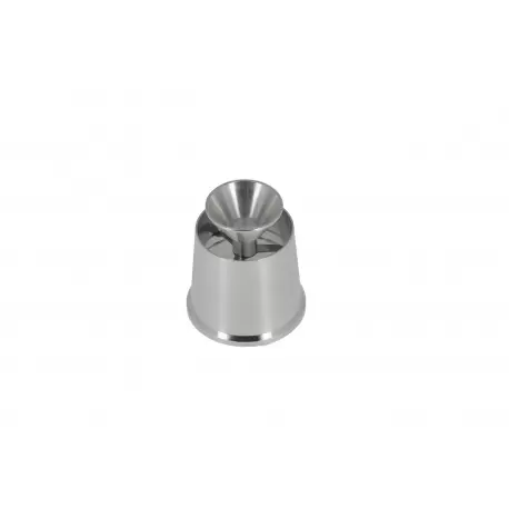 Pastry Chef's Boutique 03006 High Smooth Aluminum Sultane Pastry Tip -  Specialty Pastry Tips