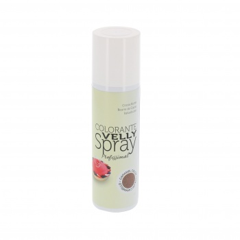 Pastry Chef's Boutique P13466 Velvet Effect Coloring Spray - 250 ml - Caramel Velvet Texture spray